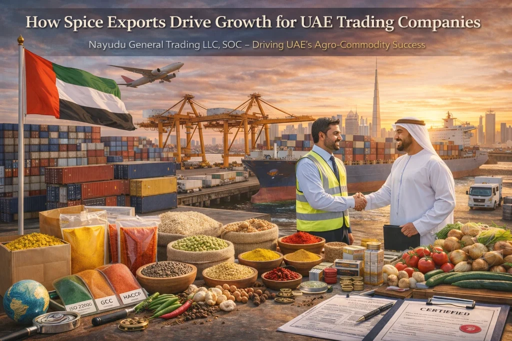 How Spice Exports Drive Growth for UAE Trading Companies