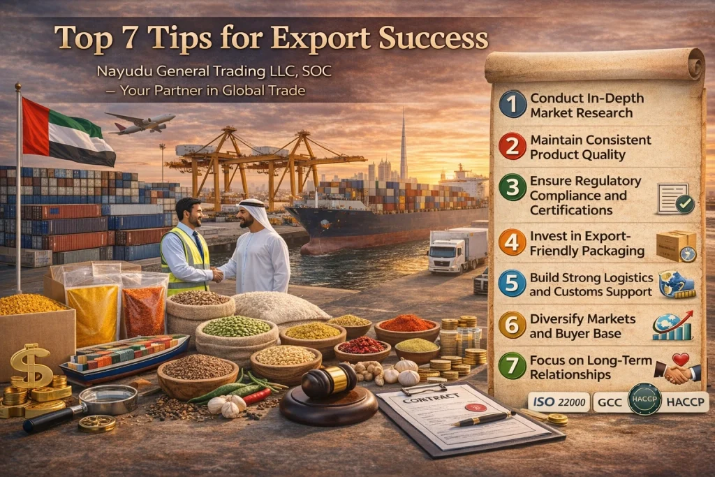 Top 7 Tips for Export Success
