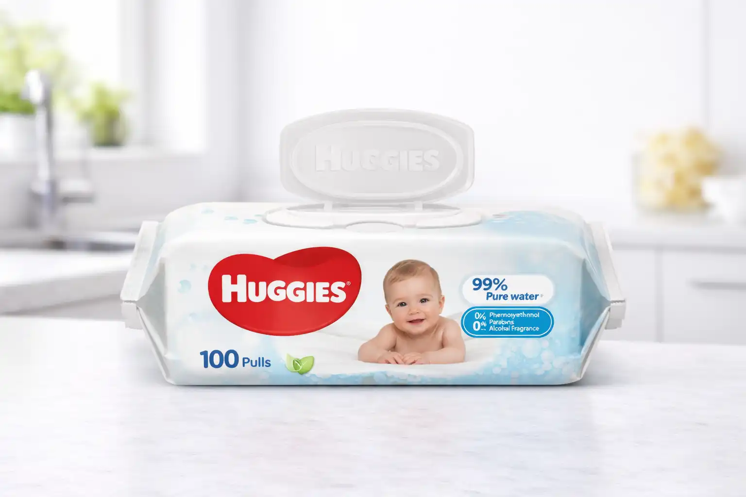 Huggies Baby Wipes (100 Pulls)