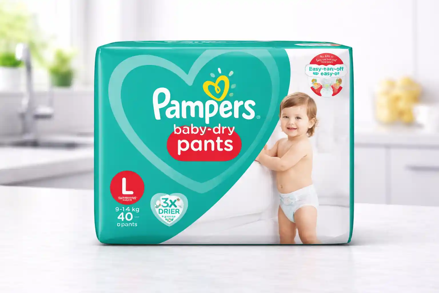 Pampers Baby Dry Pants (Large Size)